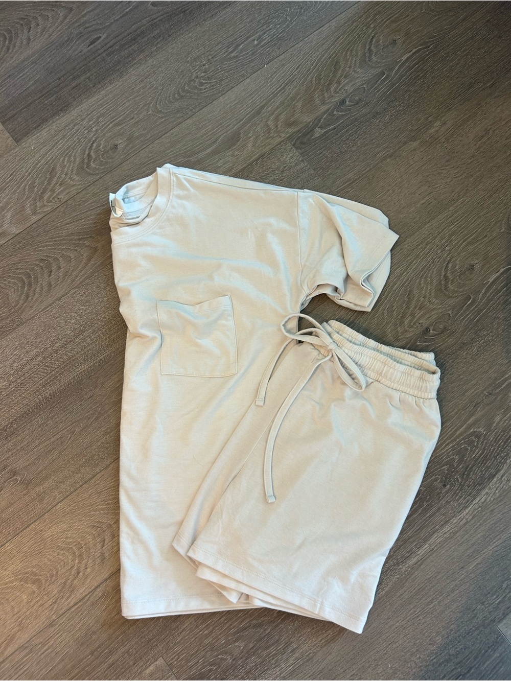 Zenana tee and short lounge set